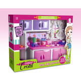 Kit De Cozinha Infantil Para Meninas Brinquedo Completo