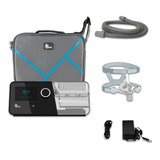 Kit De Cpap Automático Completo Com Máscara E Umidificador