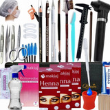 Kit De Designer De Sobrancelha Profissional Completo