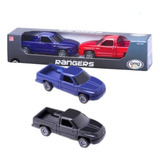 Kit De Dois Carro Carrinho Para Meninos Pick up Rangers