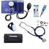 Kit De Enfermagem Completo Com Bolsa Necessaire Azul