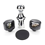 Kit De Engate De Pescoço De Ganso 30137 2 5 16 Bola De Pescoço De Ganso Kit De Engate De Bola De Pescoço De Ganso Compatível Com Ford F 250 F 350 F 450 Bola Pop In 2 Corrente De Segurança 13 6 Kg GTW