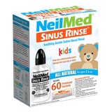Kit De Enxágue Nasal Com Solução Salina Neilmed Sinus Rinse