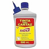 Kit De Escrita- Tinta Refil Asuper Azul- Radex 199- Multicolor- 500 Ml