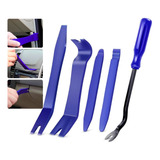 Kit De Espatulas Nylon C Removedor Grampos 5pçs Painel Som