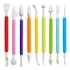 Kit De Estecas Plásticas Para Confeiteiro 9 Peças