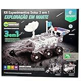 Kit De Exploração Espacial 3 Em 1 Rover De Marte Modelo Para Impressão 3D Brinquedo Educativo