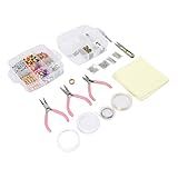 Kit De Fabricação De Joias 3 Camadas Caixa De Fabricação De Joias Com Miçangas Suprimentos Para Fabricação De Joias DIY Decorações Acessórios Para Adultos Iniciantes Suprimentos Para Fabricação De Joi
