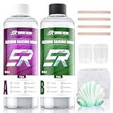 Kit De Fabricação De Moldes De Silicone De 510 G Borracha De Silicone Platina 15A Proporção De Mistura De Silicone Líquido 1 1 Para Fundição De Moldes De Resina E Moldes De Silicone Presentes De