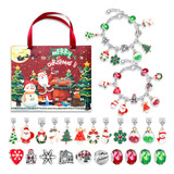 Kit De Fabricação De Pulseiras Do Calendário Do Advento Para