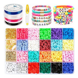Kit De Fabricação De Pulseiras Para Crianças 24 Conjuntos D