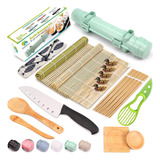 Kit De Fabricação De Sushi Kit 22 Em 1 Sushi Roller Maker B