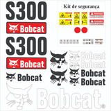 Kit De Faixas Bobcat Mini Carregadeira S300 Completo