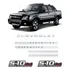 Kit De Faixas Chevrolet Executive S10 Prata Eletronic 4x4 Cor S10 Cor Escura