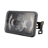 Kit De Faróis De LED 4 X 6 Para Suzuki DR 650 Para Suzuki DRZ400 Com Suporte De Montagem Farol De Alto Brilho Alta Intensidade Lascas De LED Feixe Alto Farol Baixo Luz Diurna Luz Suporte 