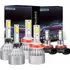 Kit De Faróis Led H11, H1, H7 E Lâmpadas De Farol Alto E