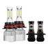 Kit De Farol Led De Farol Alto E Baixo De 8000 Lm/nevoeiro