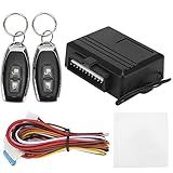 Kit De Fechadura Central Remota 433 92mhz 12v Fechadura Universal Para Porta De Carro Desbloqueio De Veículo De Entrada Sem Chave Kit Central Remoto