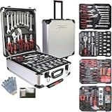 Kit De Ferramentas Automotivas 299 Peças Profissional- Jogo Completo Com Chaves- Soquetes E Acessórios CR-V Aço Para Carros- Motos E Caminhões- Resistente à Corrosão E Design Ergonômico