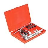 Kit De Ferramentas De Queima Kit De Reparo De Tubo Dobrador De Tubo Para Engenheiros Mecânicos Caixa Portátil Vermelha De Aço