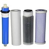Kit De Filtro De Substituição De Desionização Por Osmose Reversa RODI De 25 4 Cm Cartucho De Sedimento Cartucho De Carbono Cartucho DI Indicador De Cor Preenchido Com Resina De Grau Nuclear