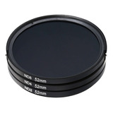 Kit De Filtro Nd2 + Nd4 + Nd8 + Case 67mm Sony Nikon Canon