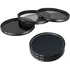Kit De Filtro Nd2 + Nd4 + Nd8 + Case 72mm Canon Nikon Sony