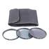 Kit De Filtro Nd2 + Nd4 + Nd8 + Case 72mm Canon Nikon Sony