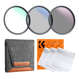 Kit De Filtros K f 49mm Uv polarizador densidade Neutra