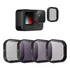 Kit De Filtros Nd E Cpl Gopro Hero 9  10 E 11 Black Telesin Cor Cinza escuro