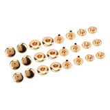 Kit De Fixadores Snap Buttons Com 200 Conjuntos De Cobre For