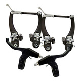 Kit De Freios V brake E Manete Yd v09 Nylon Preto