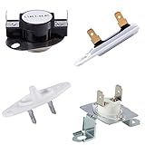 Kit De Fusível De Corte Térmico Para Secador 279973 E 3392519 E 8577274 Com Controle De Termistor E Peça De Substituição De Fusível Térmico Compatível Com Kenmore Samsung Whirlpool KitchenAid Secadoras Elétricas E Mais 