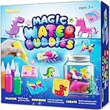 Kit De Gel De água Aqua Fairy Para Crianças - Brinquedo Mágico De Elfo Aquático - Kit De Fazer Você Mesmo - Projete Seus Próprios Amigos Aquáticos - Kits De Artesanato Para Crianças - Faça Suas