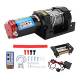 Kit De Guincho De Reboque Elétrico Atv Utv De 4000 Libras E