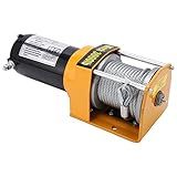 Kit De Guincho Elétrico 12V Corda De Aço 3000LB 4 Vias Rolo Fairlead Controle Com Fio Melhor Para Offroad ATV UTV