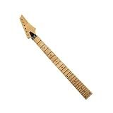 Kit De Guitarra Pescoço 24 Trastes Pintura Brilhante Maple Braço De Guitarra Elétrica Maple Vieira Escala Incrustação Pontos Acessórios Guita Peças