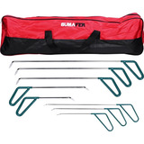 Kit De Hastes Martelinho De Ouro Funilaria Reparo 8 Peças