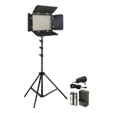 Kit De Iluminação De Vídeo De Estúdio Vidpro Led 330x Varico