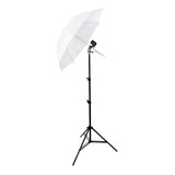 Kit De Iluminação P Foto Video Youtuber C Sombrinha
