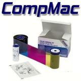 Kit De Imp Datacard Ribbon Color Ribbon Preto Cartões