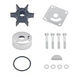Kit De Impulsor De Bomba De água 18 3431 6L2 W0078 00 00 Para Motor De Popa Yamaha 2 Tempos 20 HP 1996 1997 25HP Outboard 1988 Up 6L2 W0078 00 183431