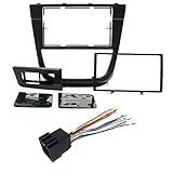 Kit De Instalação Multimídia Volkswagen Gol G5 Saveiro Tropper Voyage 2008 Até 2012 2 Din Preto Expex EKTVW002