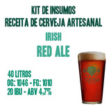 Kit De Insumos Cerveja Artesanal Irish Red Ale 40 Litros