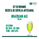 Kit De Insumos Cerveja Brazilian Ale Br Ale 20 Litros