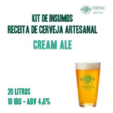 Kit De Insumos Cerveja Cream Ale 20 Litros