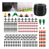 Kit De Irrigação Nebulização Gotejador 211 Pcs Com 40m Tubo