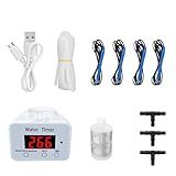Kit De Irrigação Por Gotejamento Automático De Rega Automático Dispositivo Para Regar Plantas De Interior Com Temporizador De água Rega Até 16 Plantas Kit De Rega Ajustável Para Plantas Domésticas