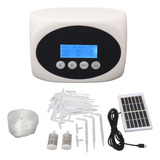 Kit De Irrigação Solar De Bomba Dupla Sistema De Rega Usb Or