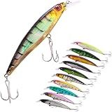 Kit De Isca 10 Pçs 3d Artificial Fishing Swim Lure  Isca Afu